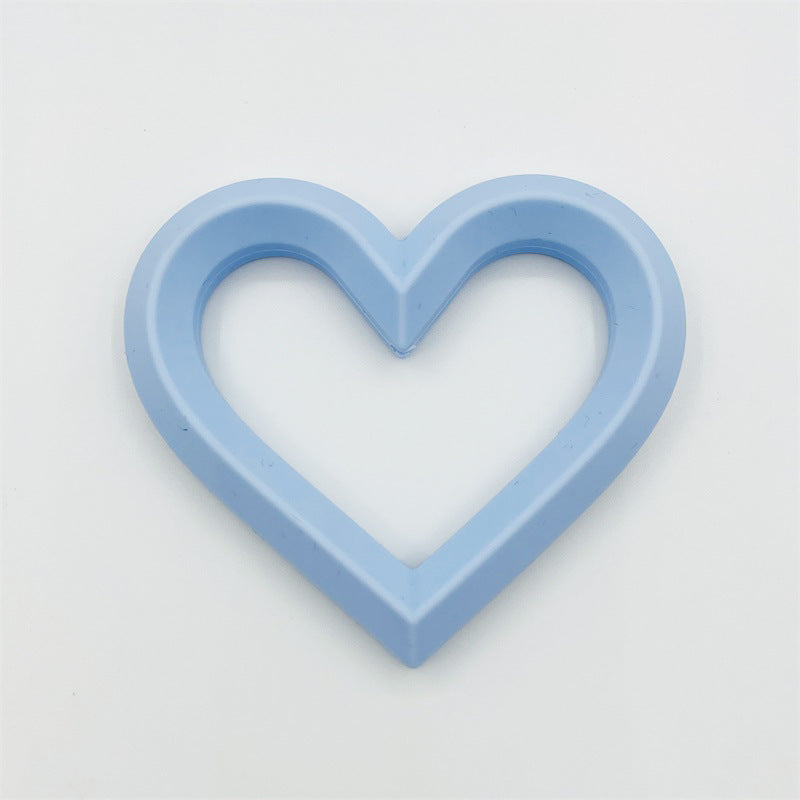 Wholesale 3PCS 71*80CM Silicone Heart Beads Teether